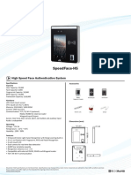 SpeedFace-H5 High-Speed Face Authentication System