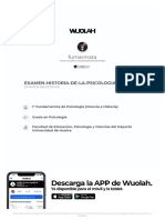 Wuolah Free EXAMEN HISTORIA DE LA PSICOLOGIA BALBUENA PDF