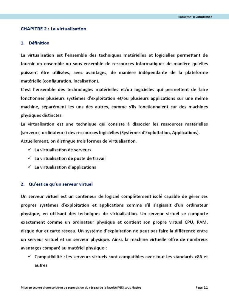 Introduction à la virtualisation | PDF | Virtualisation | Machine virtuelle