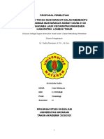 Indri Wahyuni - L1C019048 - Dasar Metodologi Penelitian - Proposal Penelitian Kuantitatif