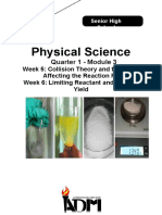 Physical Science: Quarter 1 - Module 3