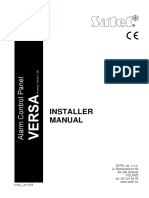 Installer Manual: Versa - I - en 10/15