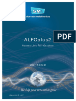 SIAE ALFOplus2 - User Manual Cod. MN00356E - Ediz.007 PDF