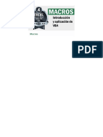 Excel Módulo 4 - Macros PDF