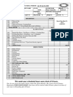 This Week Your Scheduled Hours Were Short of 0 Hours,: PAYROLL PERIOD: Apr 20-Apr 26, 2020