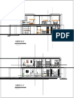 Corte D-D': Dormitori O Principal Pasadizo Dormitorio 01