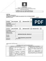 Solicitud Certificacion de No Recuperacion Del Vehiculo Fiscalia PDF