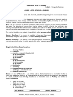Xii A Linked Lists PDF