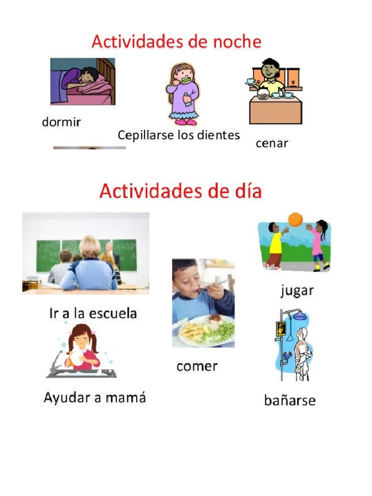 Actividades de Noche