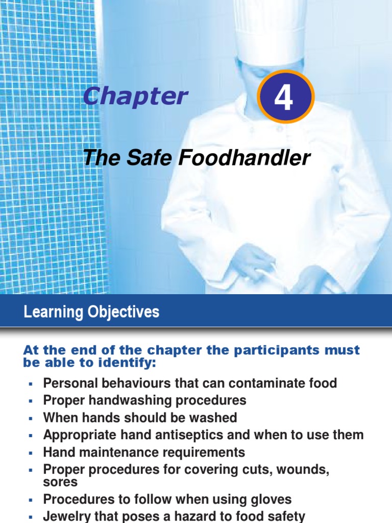 Safe Practices for Food Handlers | PDF | Hand Washing | Hygiene