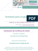 ANESTESIA REGIONAL M4 Juan Pineda Cirugia Pie ES PUBL PDF