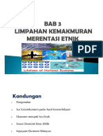 BAB 3 - Limpahan Kemakmuran Merentasi Etni