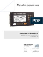 Optek Manual 1004 1003 05 C4202 ES 2018 11 16