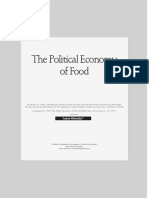 The Political Economy of foof