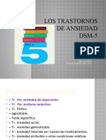 Los Trastornos de Ansiedad DSM-5 1