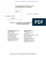 Flynn Motion To Disqualify Judge Emmet Sullivan - October 7, 2020