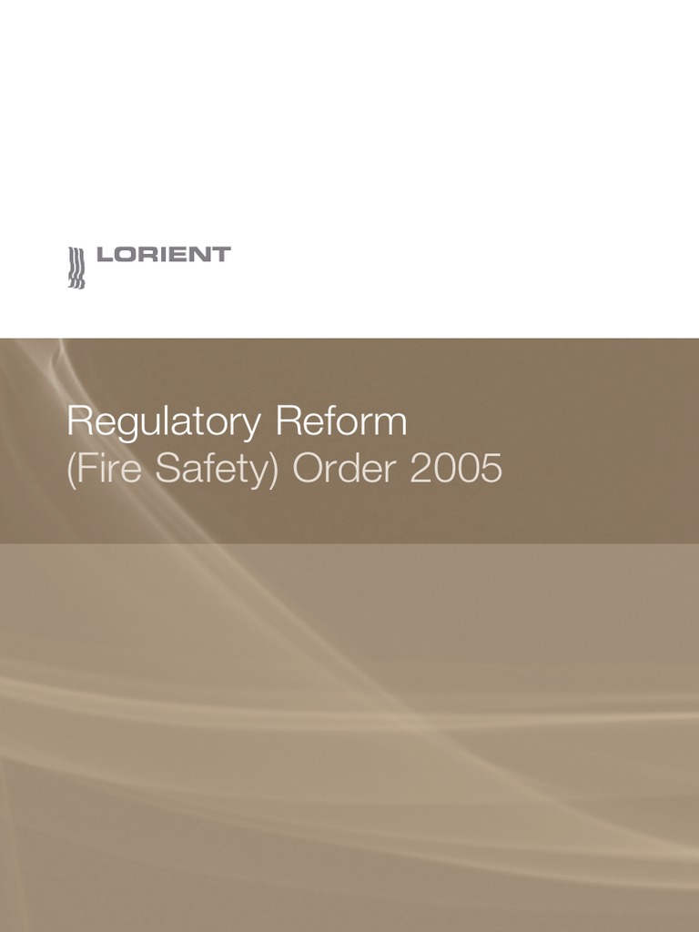 Regulatory reform fire safety order 2005 pdf door fire safety