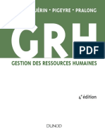 GRH - Gestion Des Ressources Humaines by Cadin Guérin Pigeyre Pralong PDF