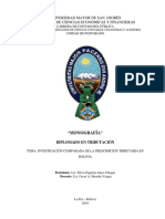 Dt-V-Xiii 094 Investigación Comparada de La Prescripción Tributaria en Bolivia