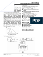 Primary-Side Regulation PWM Power Switch General Description Features