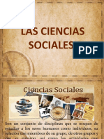 Presentación 4.1 Las Ciencias Sociales