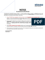 NOTICE Bachelor Accomodation PDF