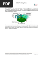 ETAP Workshop Notes 3D Database: Theoretical Concepts