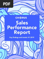 Sales Performance: Key Findings and Trends: H1 2019