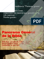 01 - Material - Panorama General de La Biblia - Antiguo Testamento PDF