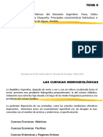 Regiones Hídricas del Noroeste Argentino: Puna, Valles Intermontanos y Llanura Chaqueña