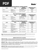 Shafer Paint Specifications