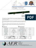 Charger "E-Tool": 9-1/2" Eccentric Reamer Product Datasheet