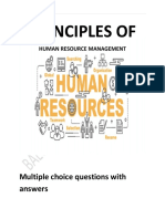 Principles Of: Multiple Choice Questions With Answers