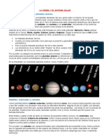 Sistema Solar: Planetas, Planetas Enanos, Satélites, Asteroides y Cometas