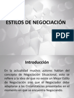 Estilos de Negociación