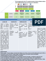 PLAN DEL 28 DE SEPTIEMBRE Al 2 de OCTUBRE