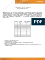 Taller Regresión Lineal 2- Estadística Descriptiva