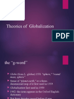 Theories of Globalization