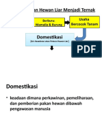 Memanfaatkan Hewan Liar Menjadi Ternak