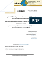 Aplicación de la tecnología termo-acústica-cavitacional (TAC) para el procesamiento de residuos de hidrocarburos