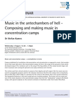 Composing and making music in Concentration Camps