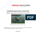 Maritime Regulations Case Study: Tanker Accidents and The Avoidance of Pollution