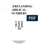 Understanding Biblical Numbers: Harvestime International Network 2015