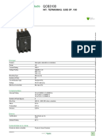 Interruptores Termomagnéticos QO - QOB - QOB3100