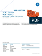 Waukesha Gas Engines VGF Series Vgf36Gsid: Enginator Generating System