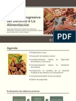 Garantía Progresiva Del Derecho A La Alimentación