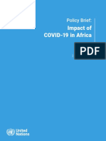 SG Policy Brief On Covid-19 Impact On Africa May 2020 PDF