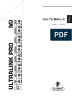 User S Manual: Version 1.2 März 2001