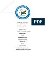 Tarea 2 Tecnicas de Entrevista Psicologica 2