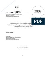 Conpes 3807 PDF